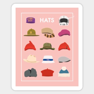 Hats Sticker